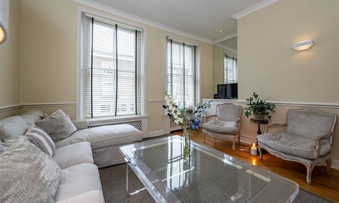 Holland Park Apartamento | Impresionante Apartamento en Kensington, Internet Inalámbrico,aire Acondicionado