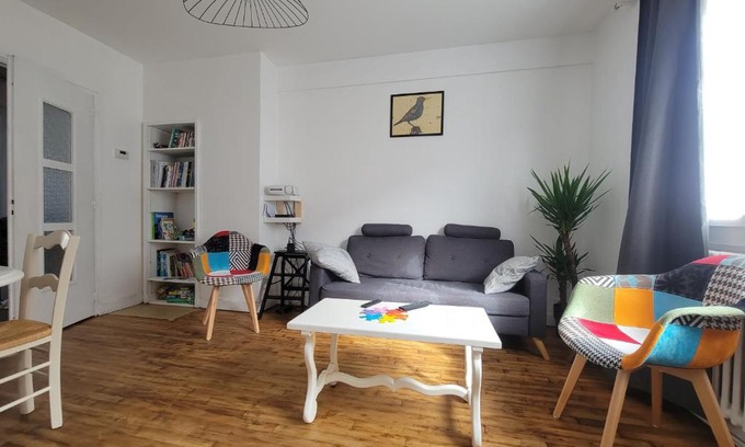Thabor - Saint-Helier Apartamento | Ker Armand, appartement 3 pièces Thabor proche hyper centre