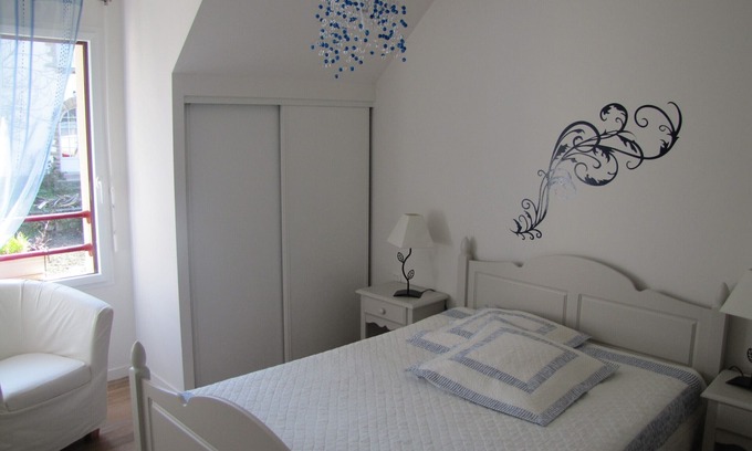 Baden Casa | Ker Marine house *** con jardín privado en el Golfo de Morbihan de Baden