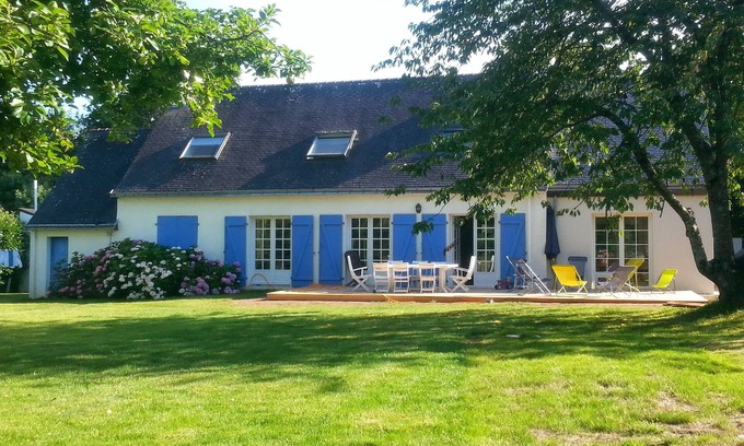 Baden Casa | KER-MYR - Belle Maison de campagne familiale, proche sentiers côtiers