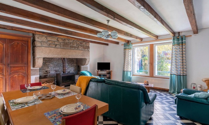 Tregunc Casa | Kervarch - Ancienne maison de ferme à 6 km de la mer