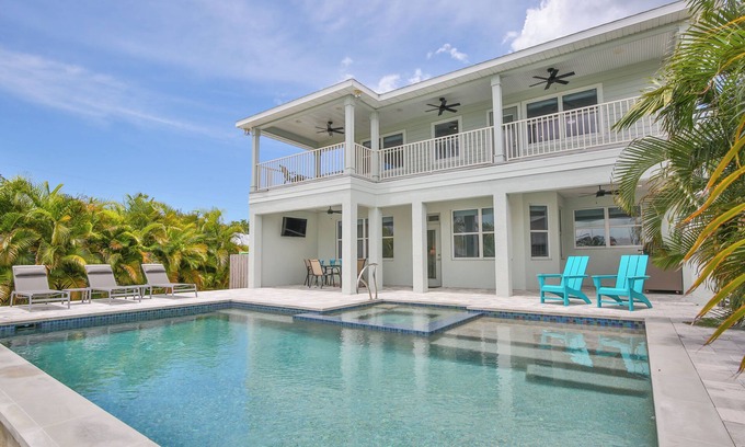Palmetto Casa | Keyt's Key - Newly Renovated Private Pool Home w/ Hot Tub