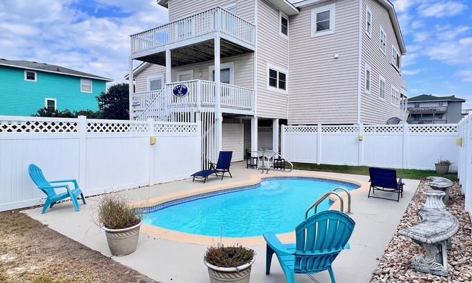 Sea Retreat Casa | KH4411, Fire Pit, Pets! Fantastic Ocean Views, Pool, Crow's Nest, Decks