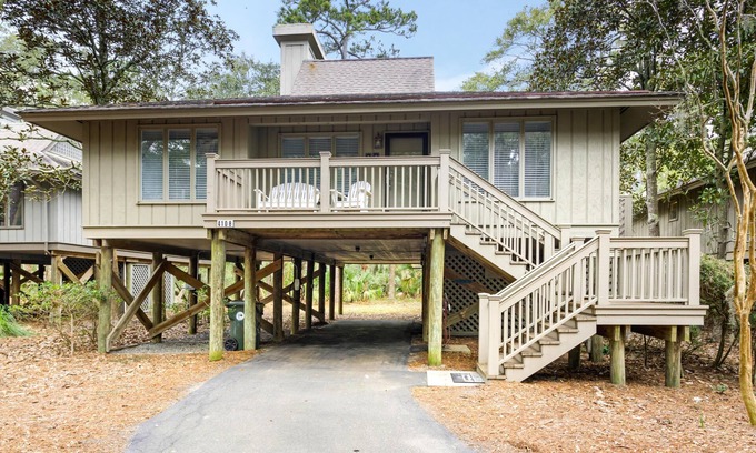 Kiawah Island Cabaña | Kiawah Exclusives | 4108 Night Heron Cottage