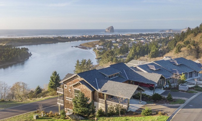 Pacific City Casa | Kingfisher #106 - Stunning ocean views, luxury home, hot tub. 3 king bedrooms.
