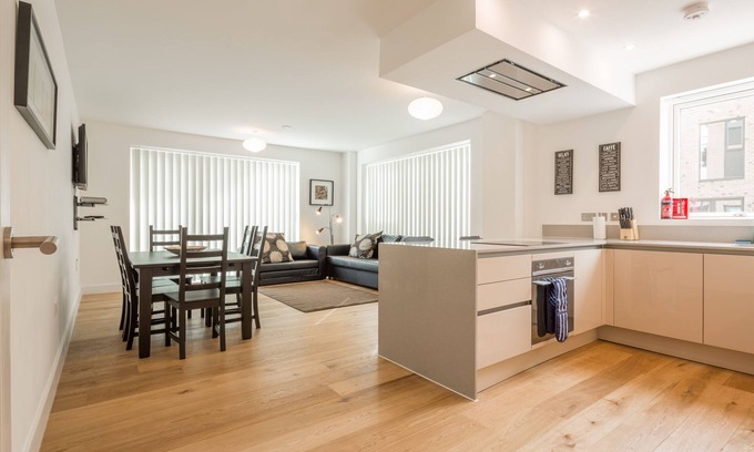 Trumpington Apartamento | Kingfisher Cambridge Central South Apartment