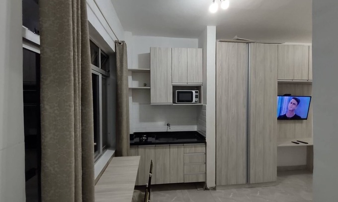 Curitiba Financial District Apartamento | Kitchenette Aconchegante no Centro de Curitiba. Ótimo Custo-benefício!