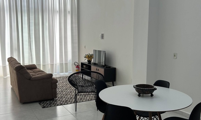 Vila Nova Apartamento | Kitnet Elegance-Ideal for families of up to 4 people. Full kitchen/Parking