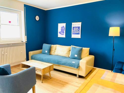 Sankt Wendel Apartamento | Kleine Auszeit Ferienwohnung Vakantiewoning nähe Bosenbergklinik mit Parkplatz, Haustiere willkommen