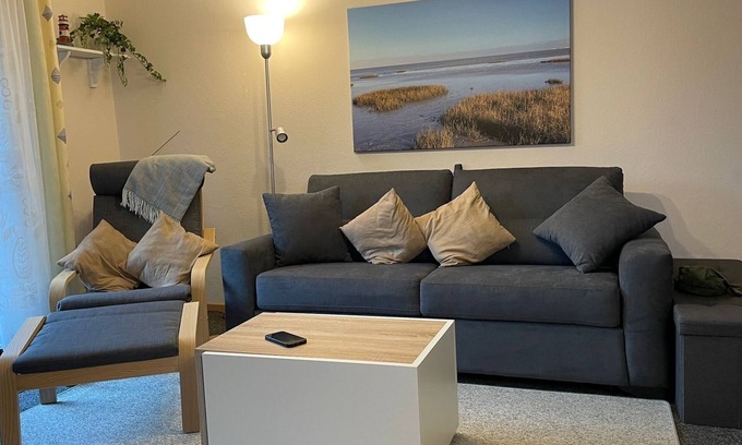 Nordseebad Burhave Apartamento | "kleine Auszeit" - Gemütliches Nest för de Kleene Uttied, mit Pool und Sauna