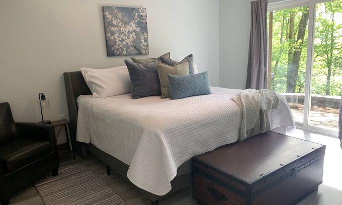 Pisgah Forest Casa | Knob Creek Guest Suite 1 mile from Brevard, NC