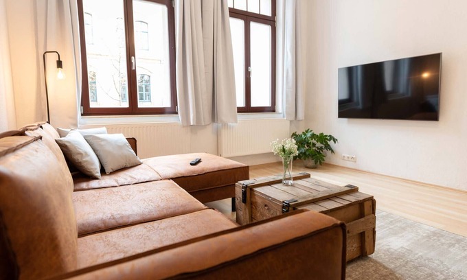 Halle Apartamento | ★Ko-Living Apartment am Wasserturm | Paulusviertel Halle | Up to 5 people ★