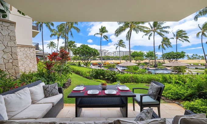 Ko Olina Condominio | Ko Olina Beach Villas B103: Spacious Elegance & Oceanfront Views