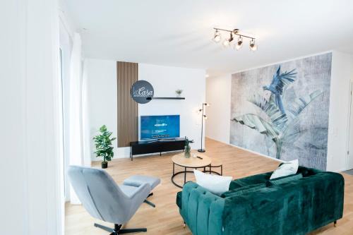 Boeblingen Apartamento | koCASA-Apartments 02, Design, City-Center Böblingen, Stellplatz, Balkon