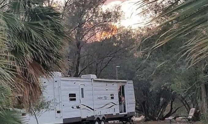 Newberry Springs Casa | Koi Pond Trailer