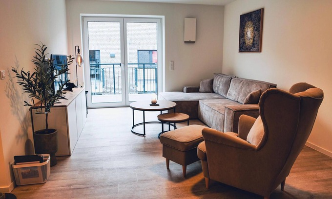 Tossens Apartamento | Kojoten33 - pure North Sea feeling. Balcony. Stylish. Close to the beach.