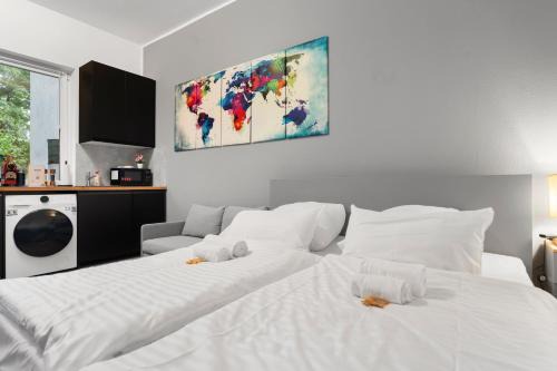 Ehrenfeld Apartamento | Komfortables Studio in Köln-Ehrenfeld, Küche, Vollausstattung, Netflix, 1 Min zur U-Bahn, 10 Min zum Neumarkt