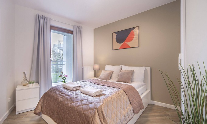 Wrzeszcz Apartamento | Kontinuum 12, apartment with 1 bedroom, Sosnowa 7 street