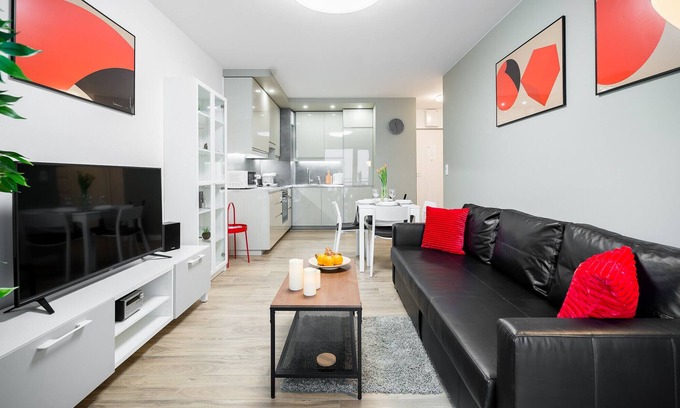 Wrzeszcz Apartamento | Kontinuum 8, apartment with 1 bedroom, Batorego 23 street