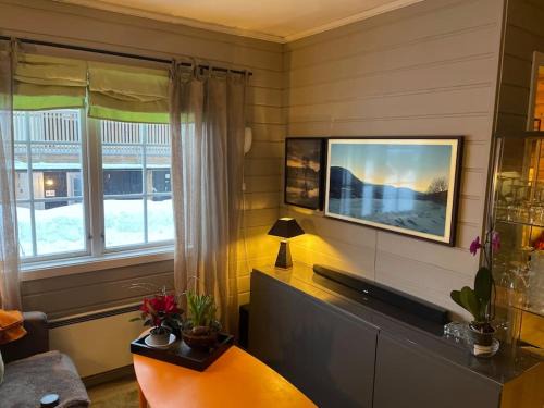 Oppdal Apartamento | Koselig leilighet , med parkering og ski in &out.