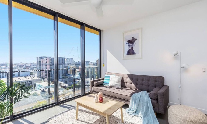 Fortitude Valley Apartamento | ¡Increíble vista! 2 Habitaciones + PARKNG GRATIS | Fortitude Valley