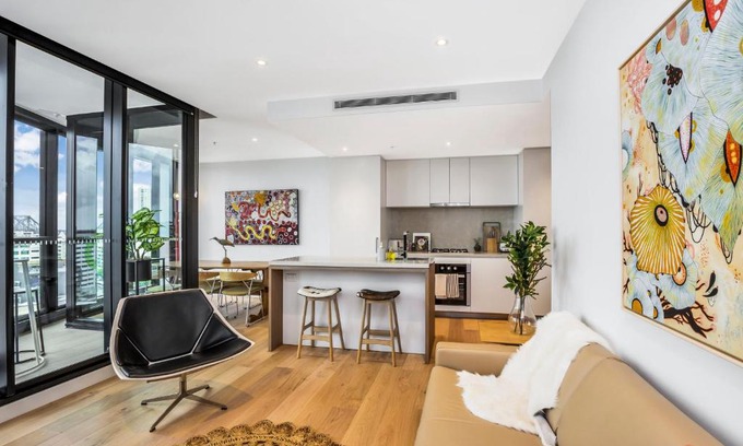 Fortitude Valley Apartamento | KOZYGURU FORTITUDE VALLEY DESIGNER GRADE 2 BED APT FREE PARKING QFV179-1401