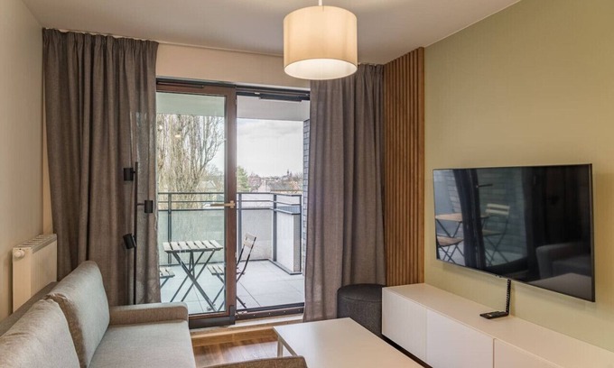 Krowodrza Apartamento | Kraków Business Suite- City View, Balcony, Parking by Rentujemy