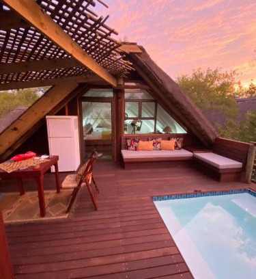 Marloth Park Chalet De Esquí | Kruger River Villas- Treetop Loft