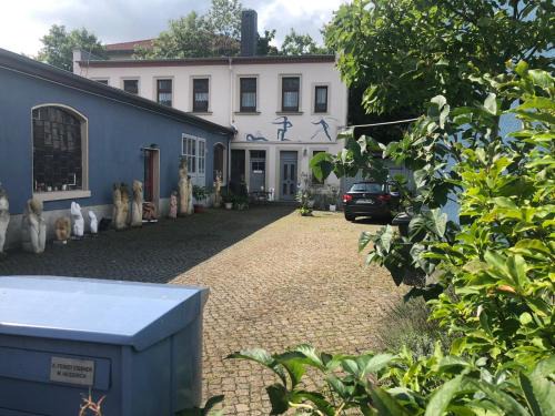 Mickten Apartamento | Kunstoase am blauen Haus