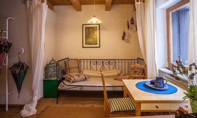 St. Oswald Apartamento | Artísticamente amueblada casa de vacaciones en medio del bosque bávaro