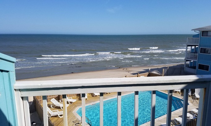 Kure Beach Condominio | Kure Beach Condo por el histórico Ft. ¡Pescador!