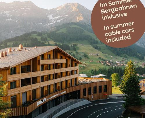 Adelboden Apartamento | KURVE Apartments & Lounge