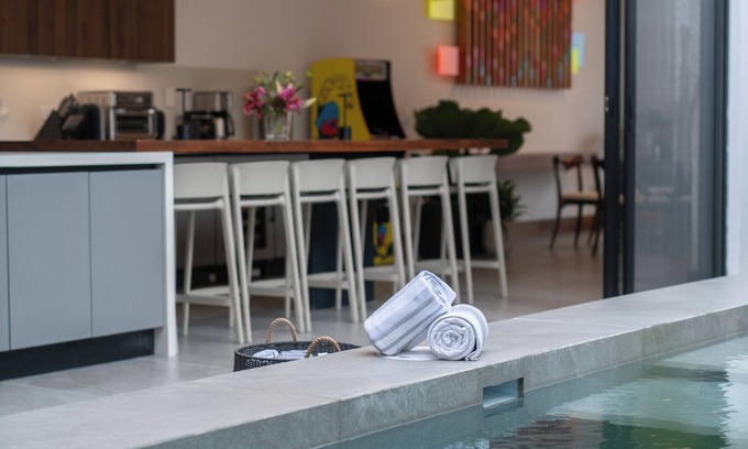 Antigua Guatemala Casa | Kuxtal Nest bedroom, AC and heated private pool