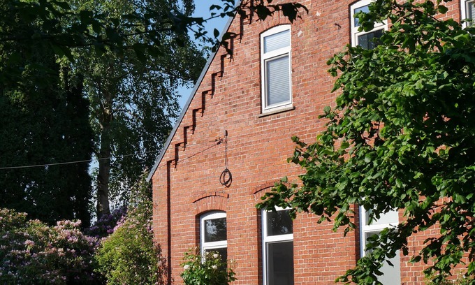 Syke Apartamento | Ländliche Ferienwohnung im Idyllischen Bauerngarten
