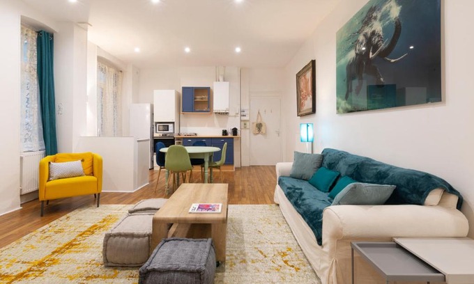 Nouvelle Ville Apartamento | L'éléphant de Gambetta
