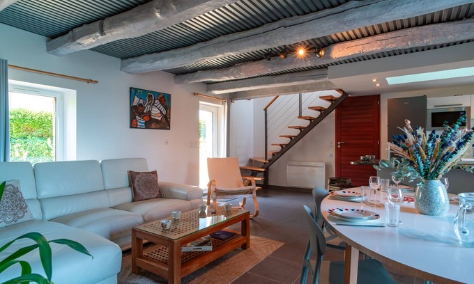 Locmariaquer Casa | L'abri de Port Fétan - Vue mer