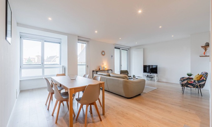 Krutenau Apartamento | L'Académie - Magnifique 3 chambres Krutenau avec parking