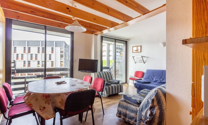 Pla d'Adet Apartamento | L'Altitude - Appartement avec balcon au pied des pistes