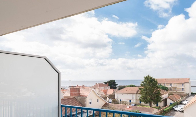La Bernerie-en-Retz Apartamento | Appartement plein de charme avec vue sur mer