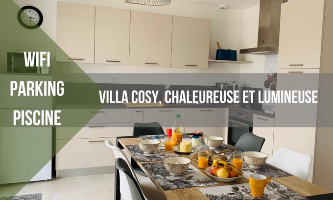 Les Mathes Casa | L'AMIRAL Maison avec piscine/parking/wifi/plages 5kms