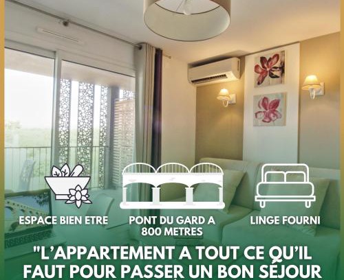 Remoulins Apartamento | L'Aqueduc - Pont du Gard à 800 m