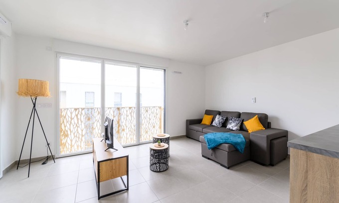 Villepinte Apartamento | L'Arena - Balcon et Parking privé