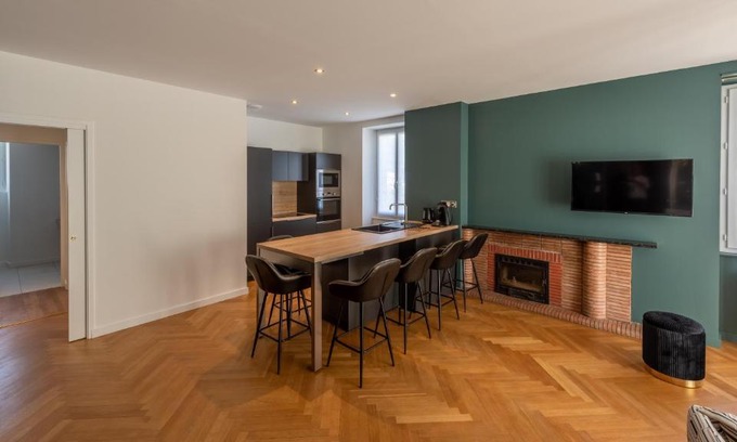 Rodez Apartamento | L'art déco, T3 Terrasse, classé meublé de tourisme