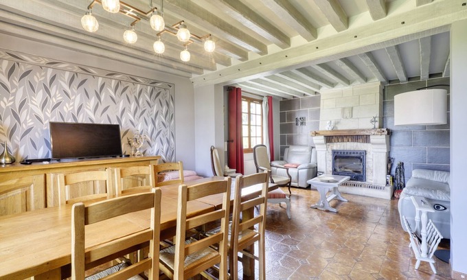 La Riviere-Saint-Sauveur Casa | L'Asylum - 1000 m² de jardin