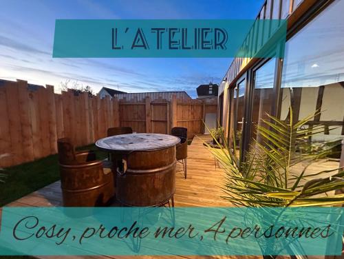 Luc-sur-Mer Casa | L'atelier de la clef des Paons