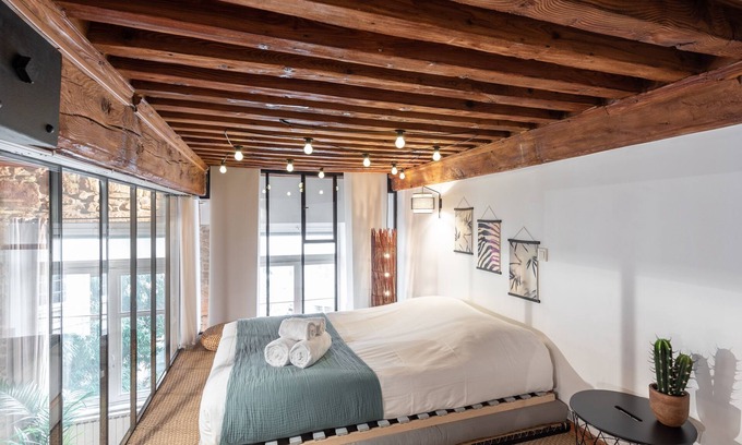 Boucle - Gros Caillou Apartamento | L'Atelier de Pierre - Charmant T4 à la Croix Rousse