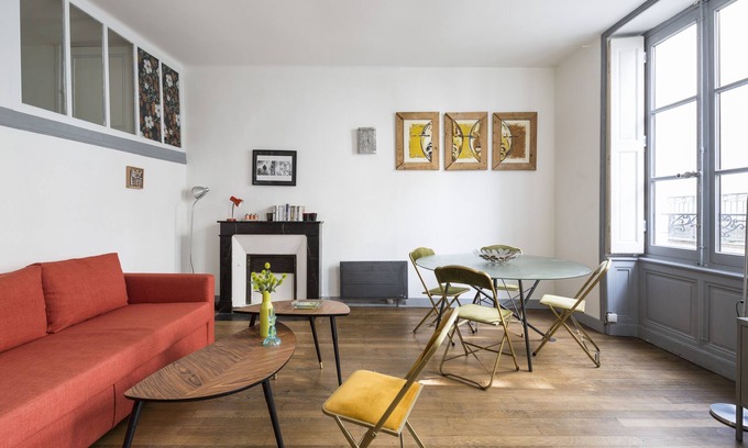 Decre-Cathedrale Apartamento | L'Atelier nantais - Una Habitación Piso, Capacidad 4