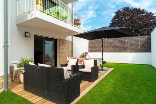 Benodet Apartamento | L'Atlantic - Appt à moins 150m de la plage