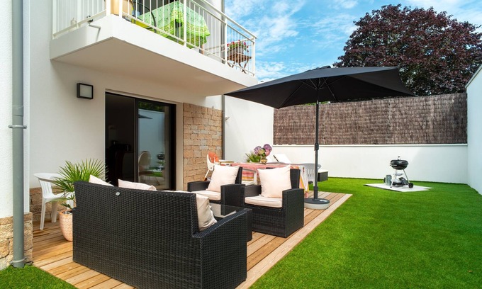Benodet Apartamento | L'Atlantic - Appt à moins 150m de la plage