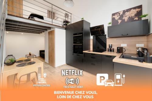 Saint-Pierre - Rene II - Bonsecours Apartamento | L'Eden d'Elyse - Duplex premium- parking gratuit